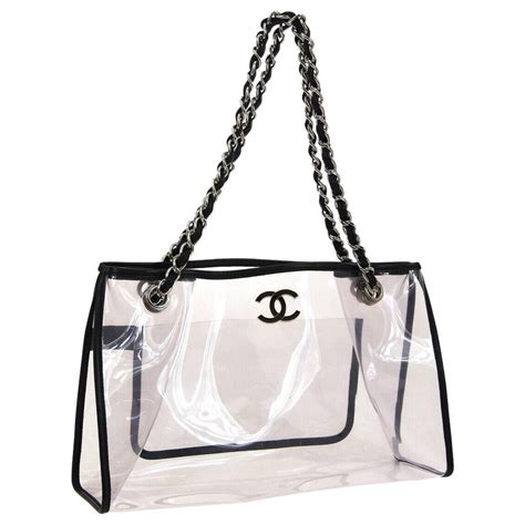 chanel transparent tote bag|cheapest Chanel bag 2020.